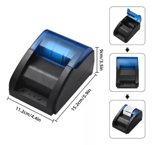 Impresora Térmica Pos Usb / Bluetooth De 58mm Para Recibos