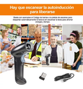 Lector De Código De Barras2.4g Lector Qr 1d/2d Inalámbrico