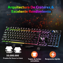 Kuiiyer Teclado Mecánico Para Juegos, E310 Teclado Gamer Con Cable