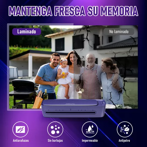 Laminadora Enmicadora De 13 Pulgadas Térmica/frío/foil Para Tamaño Ca