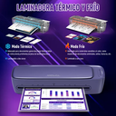 Laminadora Enmicadora De 13 Pulgadas Térmica/frío/foil Para Tamaño Ca