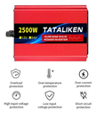 Inversor De Onda Sinusoidal Pura 12v/110v 2500w