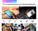 Tablet Erok Q3 Pro 2024 10.1'' Color Negro Android 13 Octa-core 14gb Ram 128gb Rom 5g Wifi 8000mah 5mp 8mp Hd Ips Bluetooth 5.0 Certificación Google Gms Tableta Con Funda Mouse Teclado Cuerpo De Metal