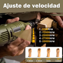 Mini Taladro Mototool Esmeril Con Accesorios Edoevom 135w