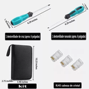 Probador De Red De Cables Kit Herramientas Red Rj11/12 Rj45