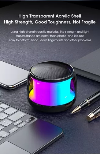 Bocinas Bluetooth Portátil Recargable Amplificada Radio Baño