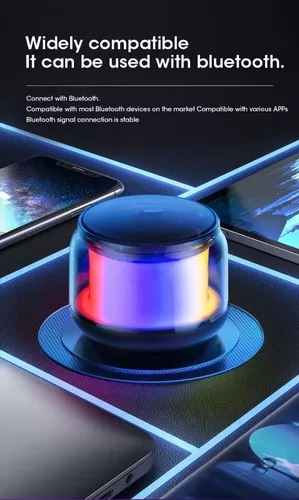 Bocinas Bluetooth Portátil Recargable Amplificada Radio Baño