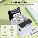 Impresora Térmica Esc/pos Con Corte Automático De 80mm, Lan