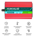 Inversor De Onda Sinusoidal Pura 4000w 12v/110v