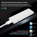Disco Duro Externo Acsentron My90 1tb Ssd M.2 Plateado