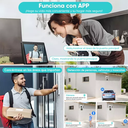 4k Cámara De Vigilancia Exterior Wifi Tres Pantallas Zoom 5x