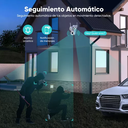 4k Cámara De Vigilancia Exterior Wifi Tres Pantallas Zoom 5x