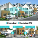 4k Cámara De Vigilancia Exterior Wifi Tres Pantallas Zoom 5x
