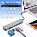 Hub Adaptador Usb Tipo C 4k Hdmi Usb 3.0 Para Laptop