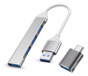 Adaptador Usb Gitifo Multi Usb Conector Usb Hub Adaptador 4 En 1 Multi Puert