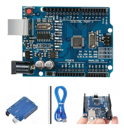 [YYOI00012] Uno R3 Smd Tecneu Con Cable Usb Compatible Con Ide Arduino