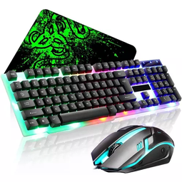 [YYOI00033] Kit Teclado Mouse Game Profesional Alfombrilla De Ratón Usb
