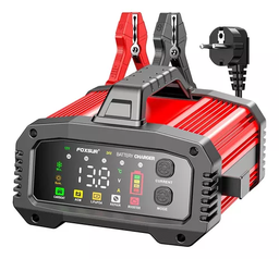 [YYOI00043] 8-etapa 25a 12v 24v Cargador Batería Carro Moto Agm Lifepo4