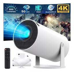 [YYOI00044] Proyector mini FIJ Android WIFI Projector HY300 8000lm blanco 127V